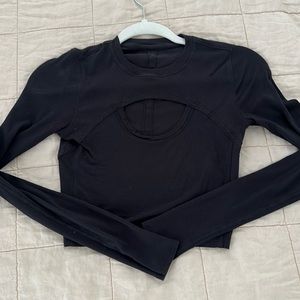 Lululemon cropped long sleeve
